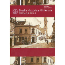 Studia Historica Nitriensia 2020/1